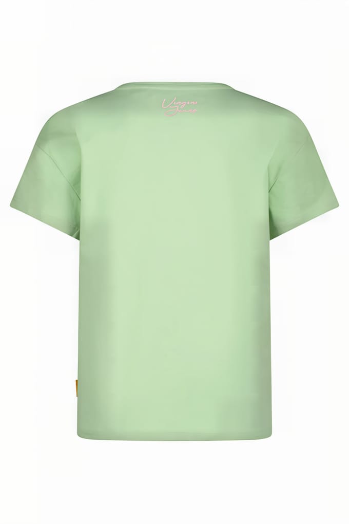 Vingino Hazel Pea Green Maat: 4 | T-Shirts Outlet | Unisex | Groen
