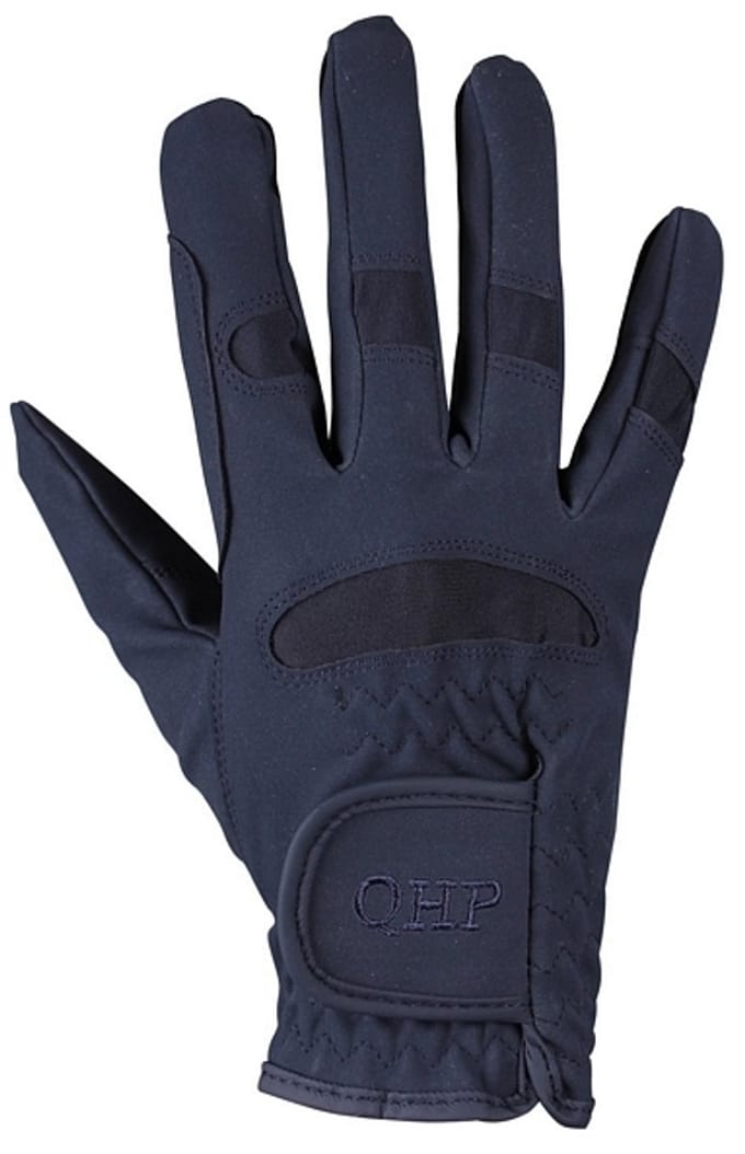 QHP - Handschoen Multi - Navy - Junior 3 - 12 jaar