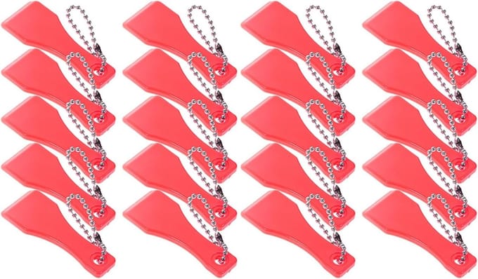Krasgereedschap Set - Loterij Tickets - Kaarten Openen - Scherp Randontwerp - 50 Stuks - Multi