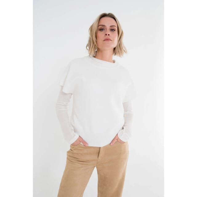 MAICAZZ Vita trui off-white