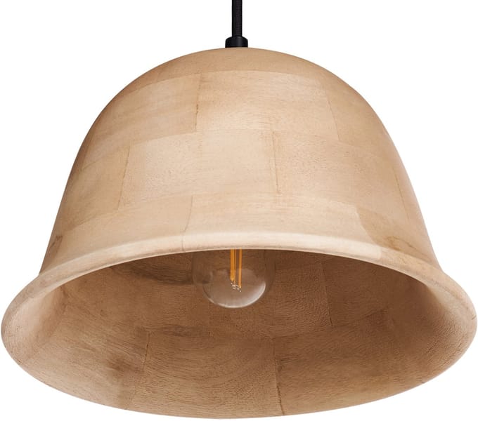 GOIKA - Hanglamp - Lichtbruin - Mangohout