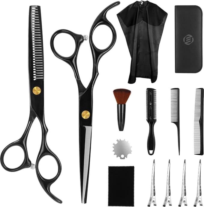 Equivera Kappersset - Kappers Set - Kapper Set - Kapperschaar Set - Accessoires voor Kapper - Haar Knip Benodigdheden