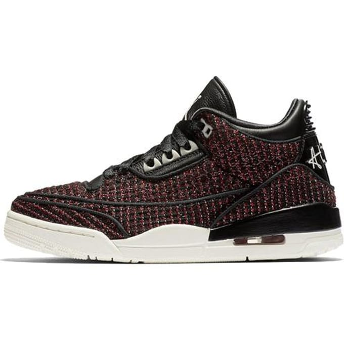 Jordan 3 Retro Awok Vogue University Red Dames BQ3195-601 40.5 black