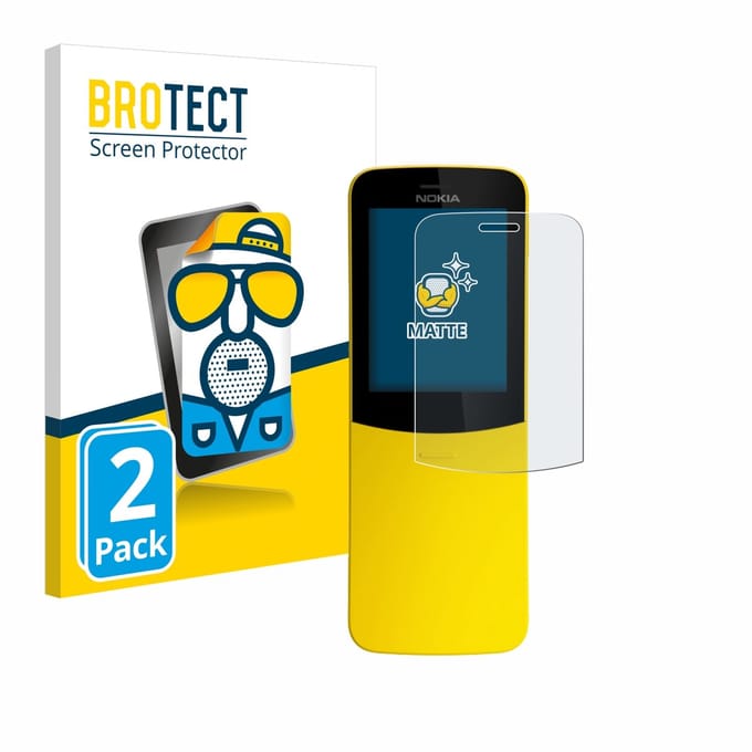 BROTECT - Screenprotector voor Nokia 8110 - Folie Beschermfolie matte 2 Stuks