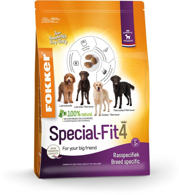 Fokker Dog Special-Fit 4 - Hondenvoer - 2.5 kg