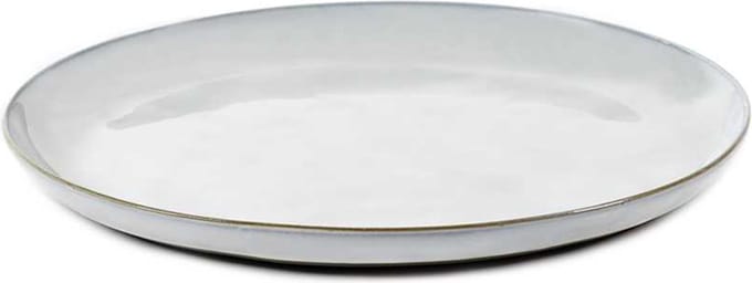Serax Terres de Rêves by Anita Le Grelle - Bord XL - Ø29 cm - Wit - set van 2