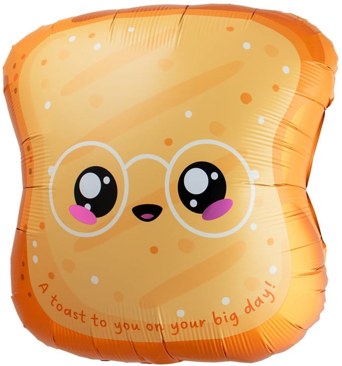 Folieballon - Kawaii Toast - 60 cm