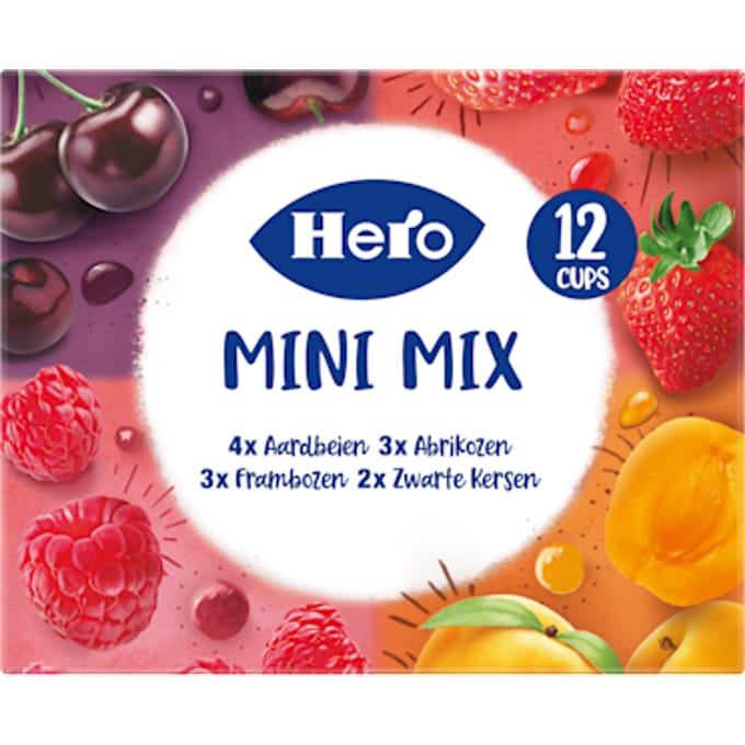Hero Jam Variatie Cups - 12x20 gr