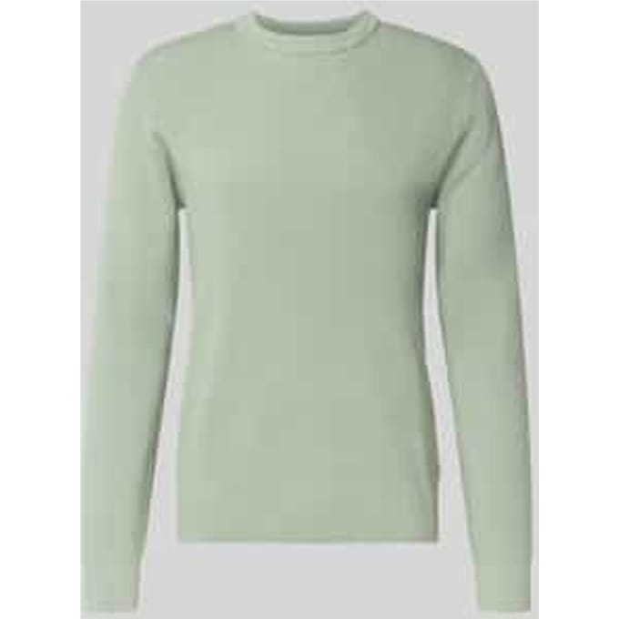 Relaxed fit Gebreide pullover met ronde hals