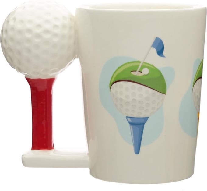 Beker handvat Golfbal-