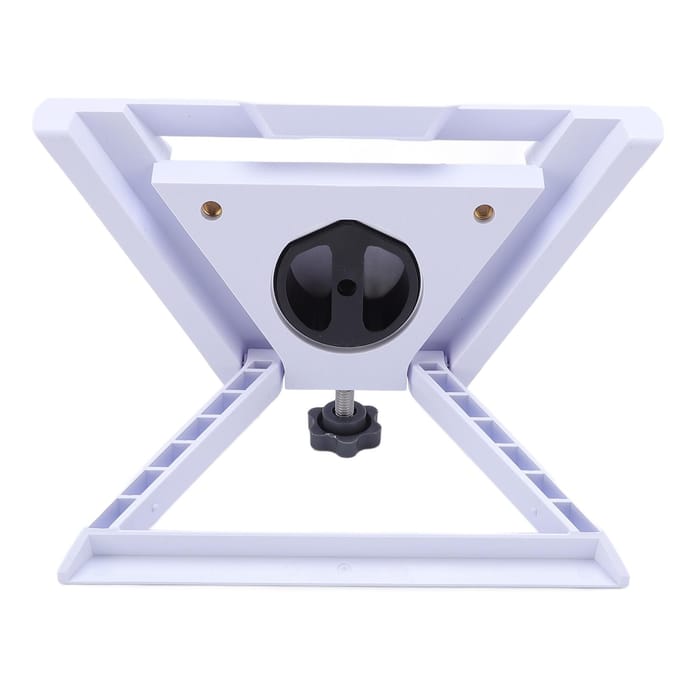 2 in 1 Satellietschotel Adapter Beugel voor 38.5mm Pijp ABS Metaal Draagbaar Buiten Satellietschotel white