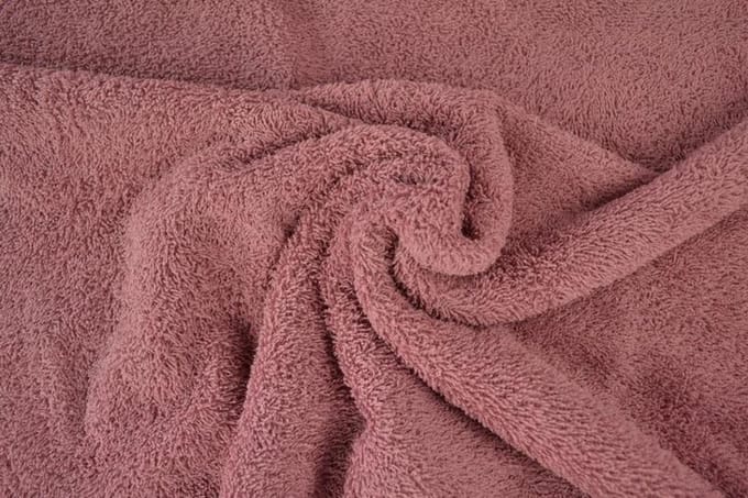 Badstof - Donker oud roze - 10 meter
