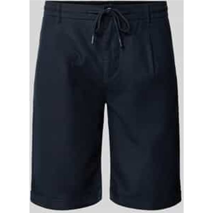 LERROS - Heren short - Maat 33 - Mannen - MARINE - katoen