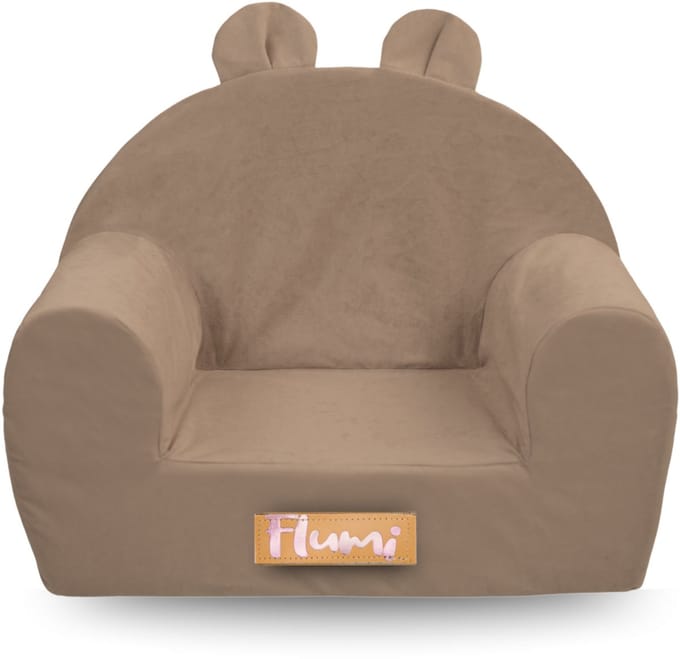 Flumi Kinderfauteuil van schuim – Beige