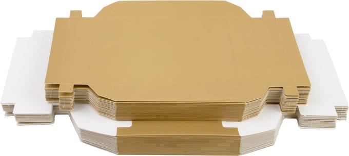 20x Geschenkdoos Mat Goud 125x125x55mm