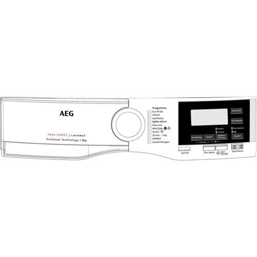 AEG controlepaneel, wit, AEG 140227024019