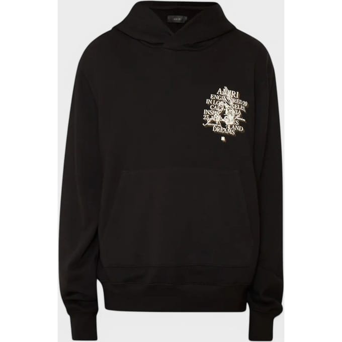 Amiri Kostbare Herinneringen Hoodie Zwart
