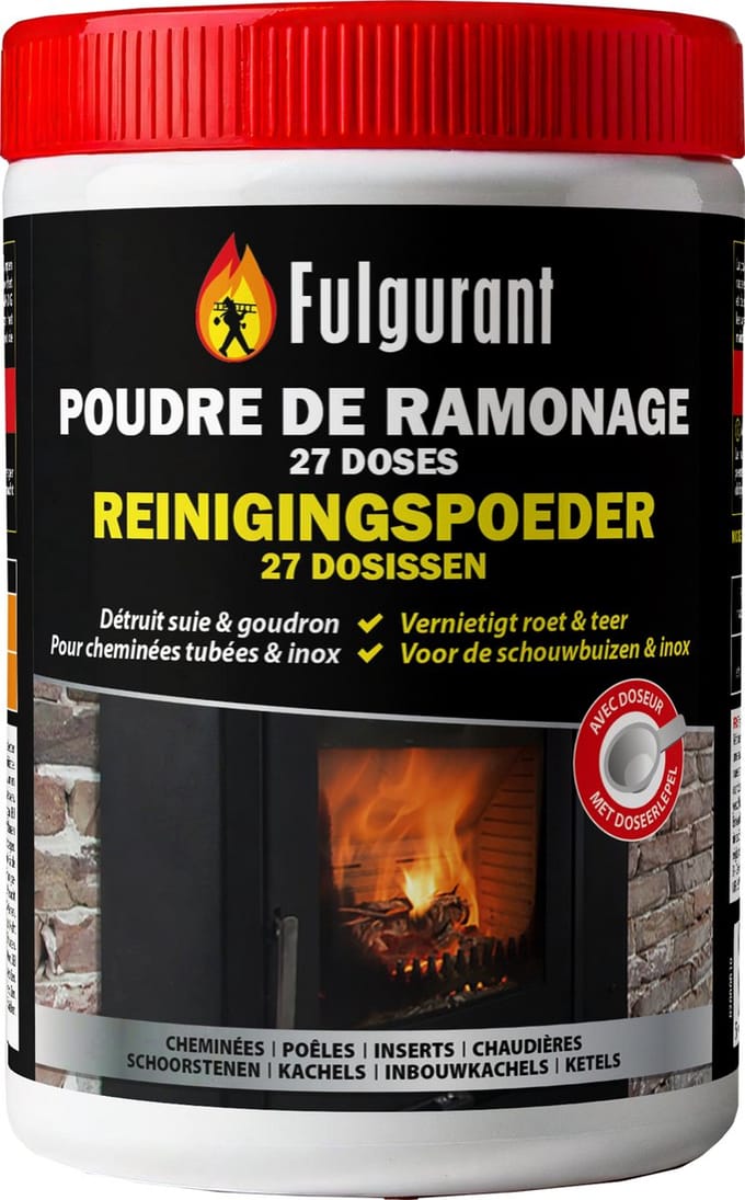 Fulgurant - Reinigingspoeder - Schoorsteenvegen - 800gr