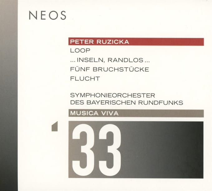 Symphonieorchester Des Bayerischen Rundfunks - Ruzicka: Musica Viva 33 (CD)