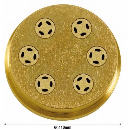 GGM Gastro Nudelformscheibe - Linguine 3,5x1,6mm passend für NMSM20 - Ø 110mm