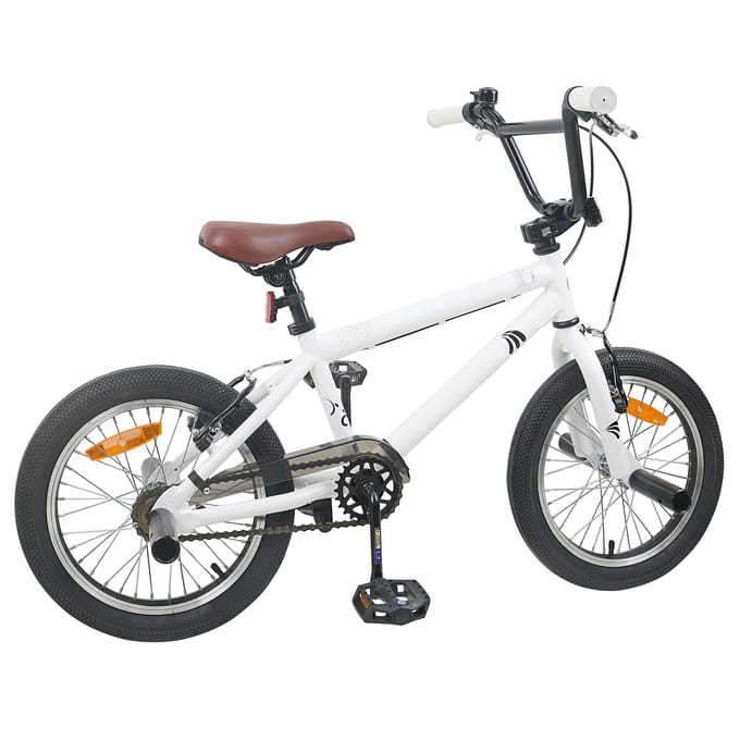 vidaXL - BMX - Fiets - 18 - Inch - voor - 7-10 - jaar - oud - Wit