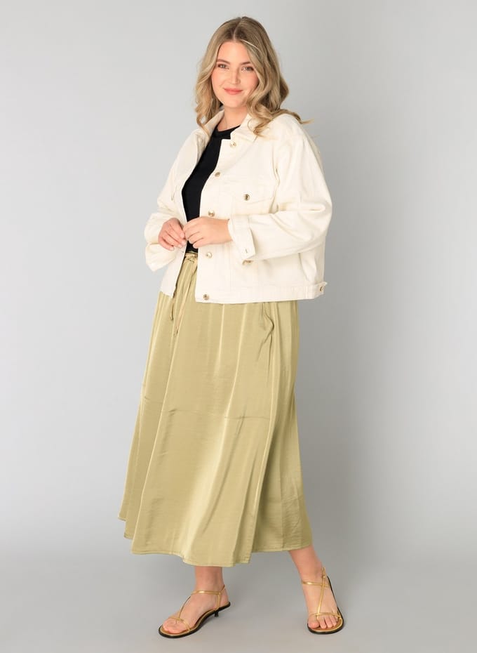 YEST CURVE Wafae Cover ups - Raw White - maat X-0(44)