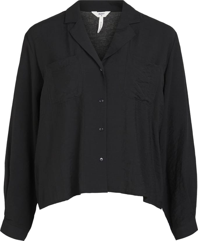 OBJECT OBJSELINE L/S SHIRT NOOS Dames Blouse - Maat 36