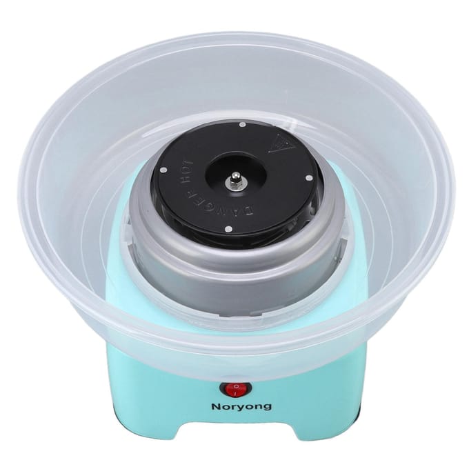 450W Suikerspinmachine Zelfgemaakte Elektrische Suikerspinmaker voor Kinderverjaardagen L white