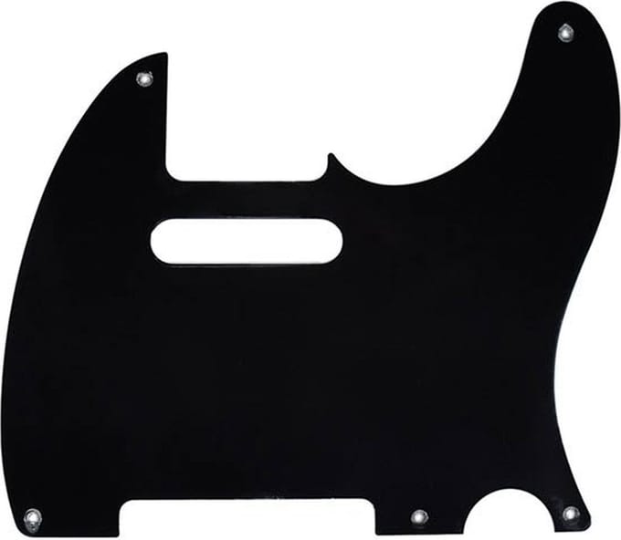 Fender 992019000 pickguard ‘52 Telecaster®, 5 screw holes, 1-ply, black (bakelite)