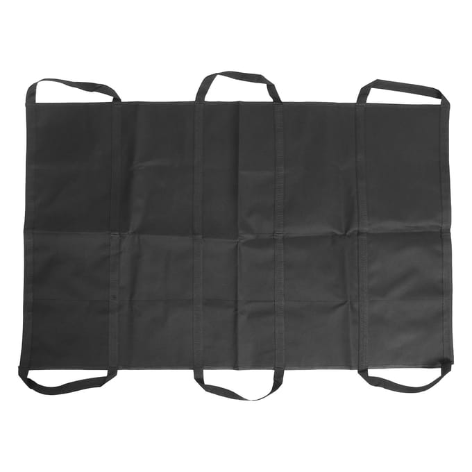 Ceinture de transfert corporel avec poignées Réutilisable Portant 120 kg Ceinture de transfert pour patients âgés black