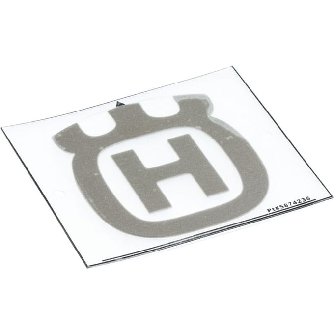 Husqvarna sticker ''h'' aluminium 55mm