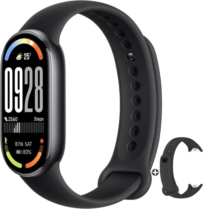 Smart Band - Activiteitstracker Polsband - Gezondheid Monitoren - 21 Dagen Batterij - 172 Inch Scherm - Zwart