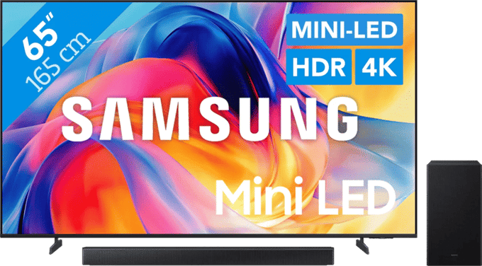 Samsung Mini-led 65" M73H (2026) + Samsung HW-B66CF (2025)