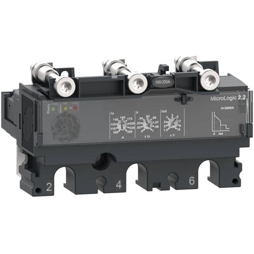 Schneider Electric Current relay MicroLogic 2.2 for ComPacT NSX 250 circuit breakers electronic rated current 250A 3 pole