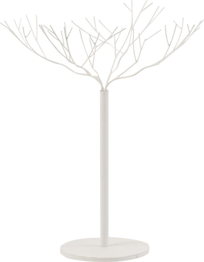 J-line - Boom Metaal Wit Small - 60x60x75cm