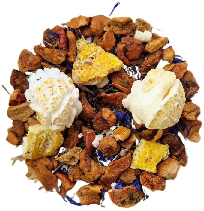 Tea Bar - Caramel Popcorn Delight - Kruidenthee (cafeïnevrij)|geschikt Voor Kinderen - 1000 Gram