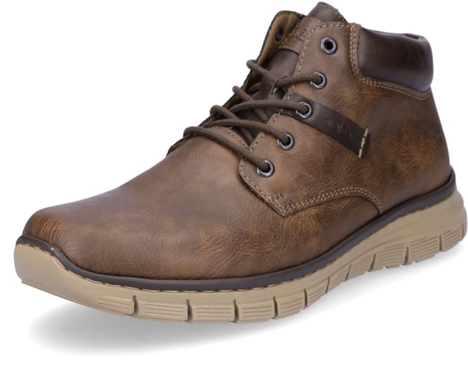 Rieker heren veterboot bruin