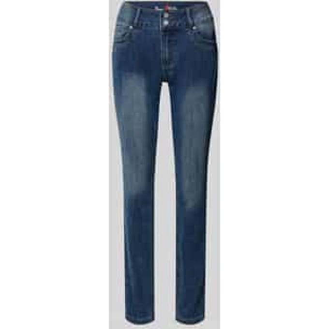 Straight fit jeans in 5-pocketmodel, model 'Tummyles'