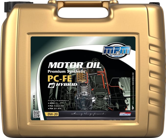 MPM Motorolie 0w20 PC-FE - 20 liter