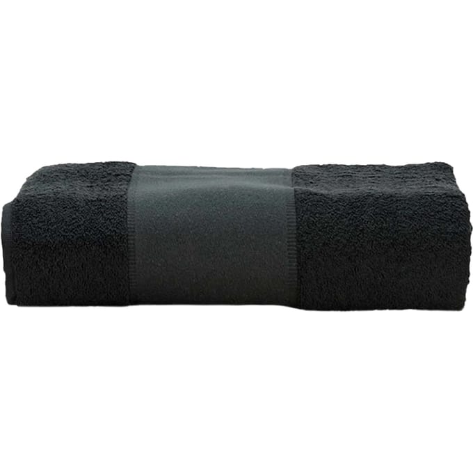 ARTG Print-Me-handdoek (Zwart)