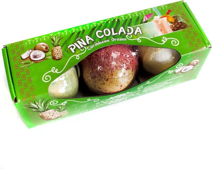 Bad Bruisballen Caribbean Dream - Pina Colada 3 x 120g