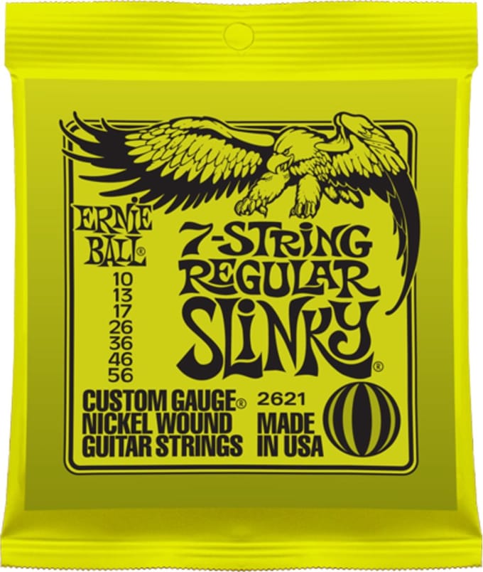 Sets / Regular slinky/ERNIE BALL/ELECTRIC STRINGS/Regular slinky/ 7sn !10-13-17-26-36-46-
