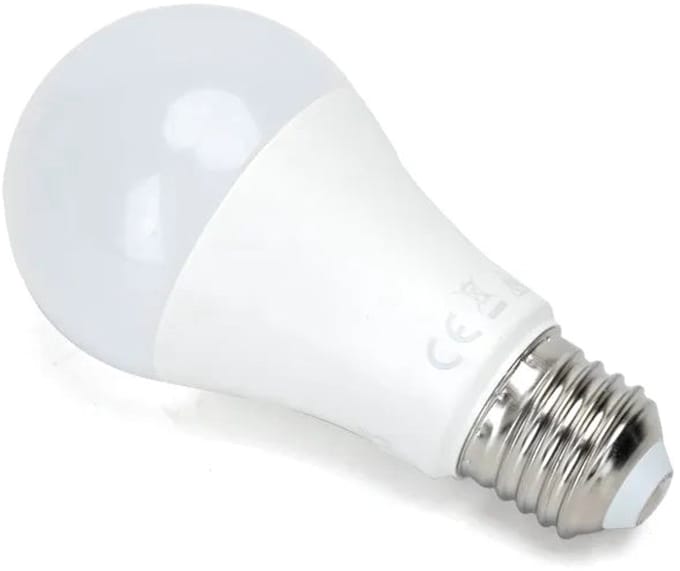 E27 LED Gloeilamp met Dag/Nacht en Bewegingssensor | 9W=62W | Warmwit 3000K