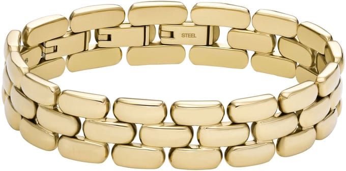Fossil JF04784710 Dames Armband - Goudkleurig