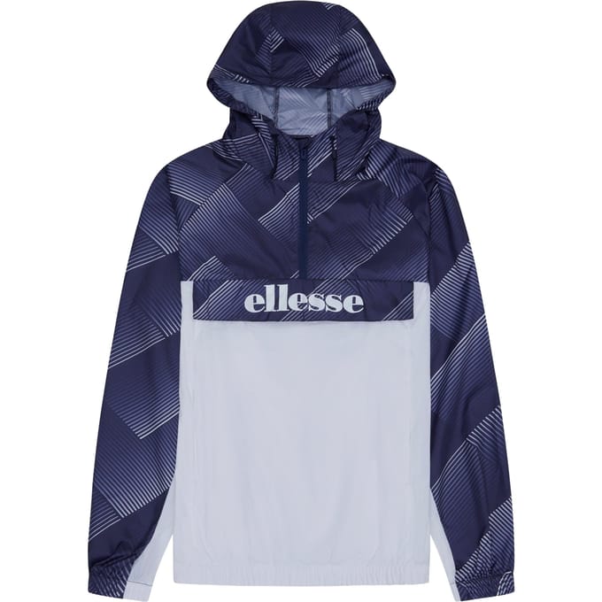 Ellesse Heren Fiorisa Windrunner Jas (Marineblauw/Wit)