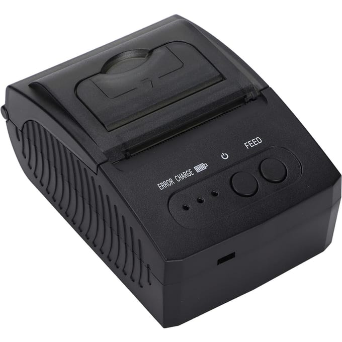 Thermische Printer 58mm POS Draagbaar Transport Thermisch Label Bon Printer voor Android voor IOS UK Plug