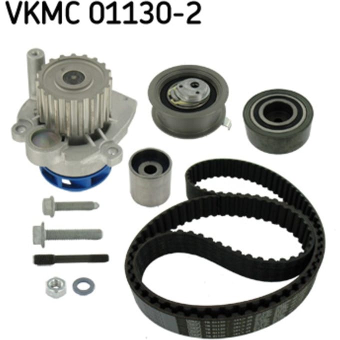 Waterpomp+distributieriem set SKF VKMC 01130-2