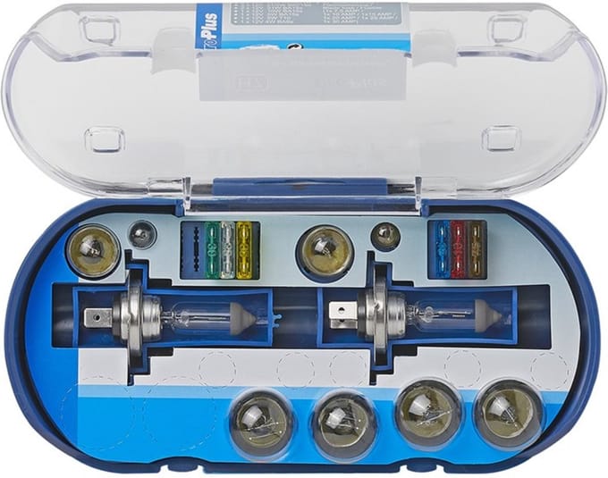 Benson Autolampenset - 16-delig - Compleet met bewaarbox - Voor diverse toepassingen