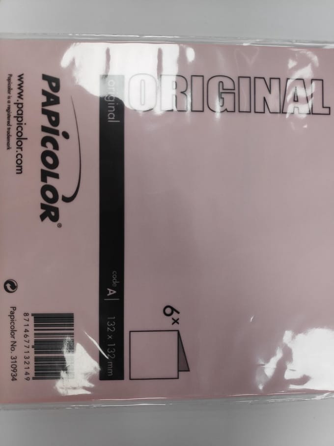 Papicolor Original Dubbele Kaart 132 x 132 mm Bloesem