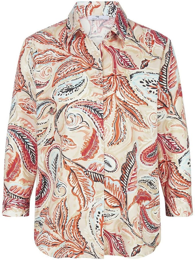 Blouse Van Peter Hahn beige